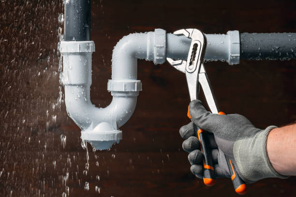 Professional Plumbing technician working in Bruington, VA